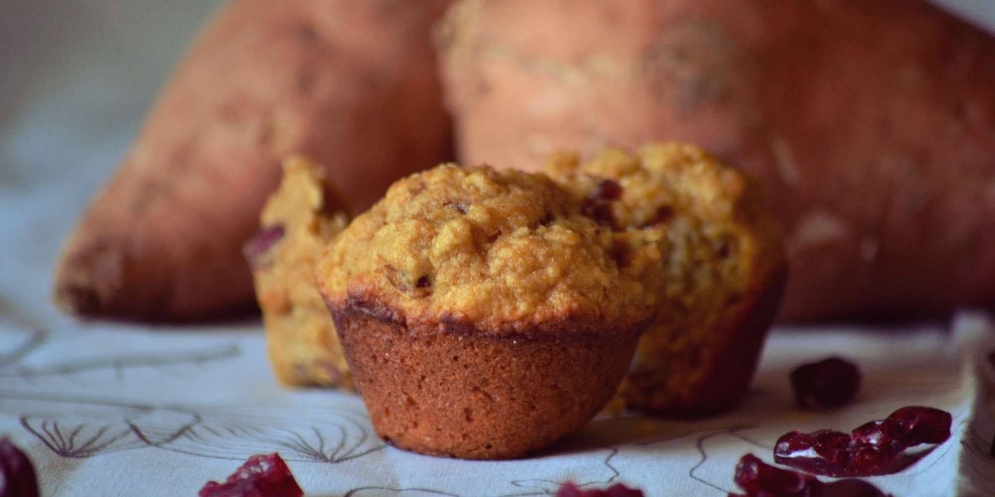 Sweet Potato Apple Muffins