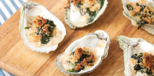 Oysters Rockefeller