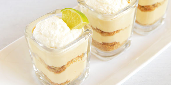 Key Lime Pie Dessert Shooters