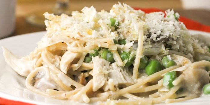 Healthy Chicken Tetrazzini