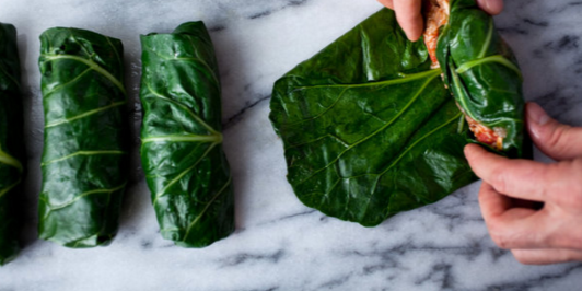 Nutty Apple Collard Wrap