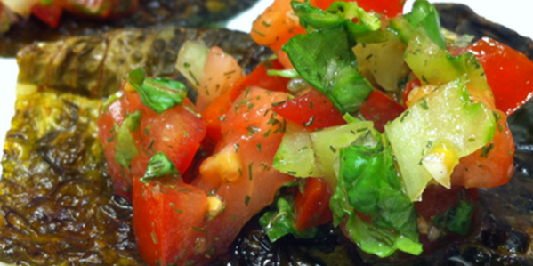 Kale and Apple Bruschetta