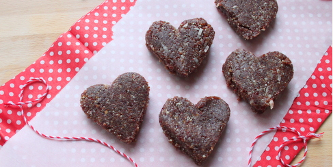 Valentine's Almond Date Bars