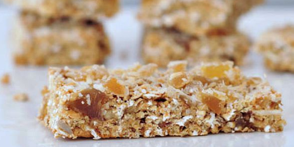 Ginger Vanilla Protein Crunch Bars