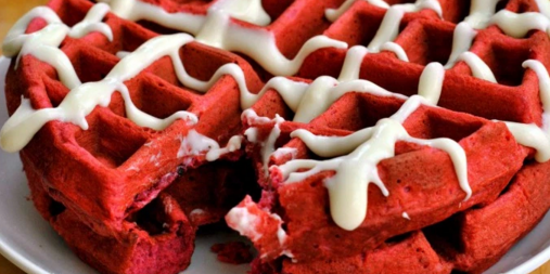 Red Velvet Waffles