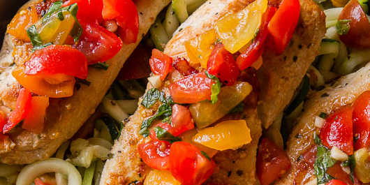 Bruschetta Chicken Dinner