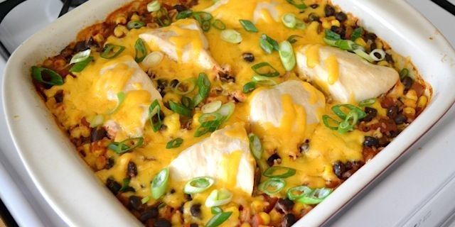 Salsa Chicken Casserole