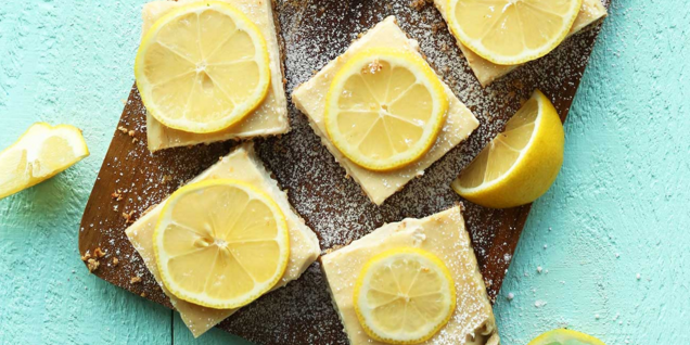 Creamy Vegan Lemon Bars