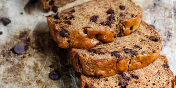 Peanut Butter Chocolate Chip Zucchini Bread