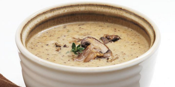 Roasted Mushroom Soup