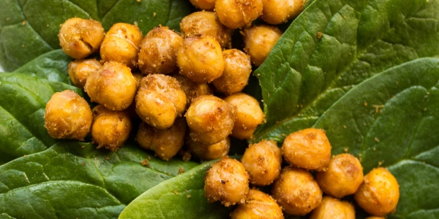 Spicy Roasted Chickpeas