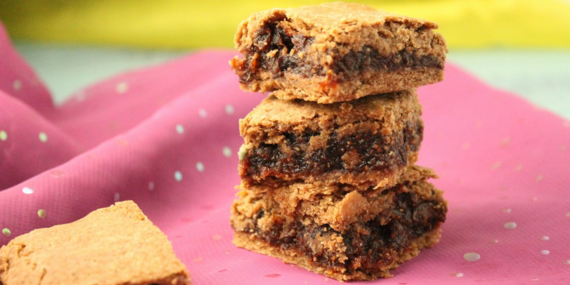 Gluten Free Vegan Fig Newton Bars