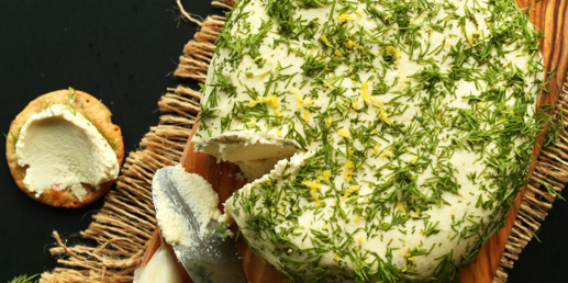 Garlic & Herb Vegan Cheese