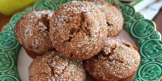 Gingerbread Pear Muffins