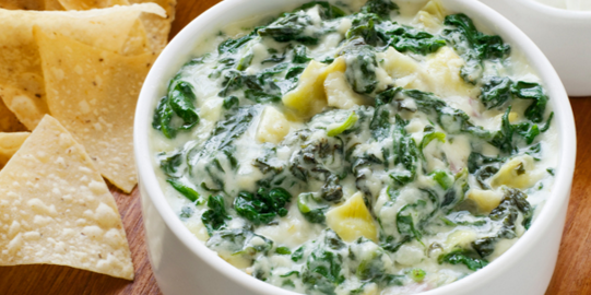 Herbed Artichoke & Spinach Dip