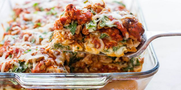 Ultimate Spinach & Turkey Lasagna