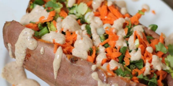 Thai Baked Sweet Potato