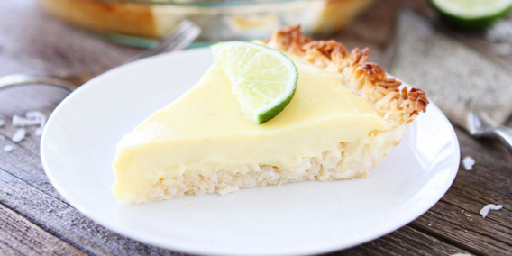 Coconut Key Lime Pie