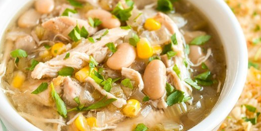 Slow Cooker White Chicken Chili