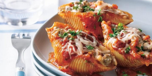 Cheese Stuffed Giant Shells