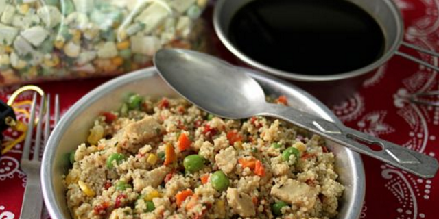 Instant Cous Cous with Chicken & Vegetables