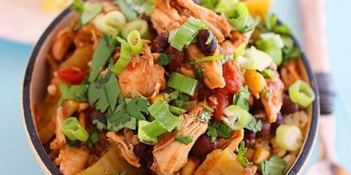 Crock Pot Santa Fe Chicken