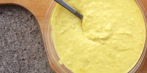 Curried Onion Hummus