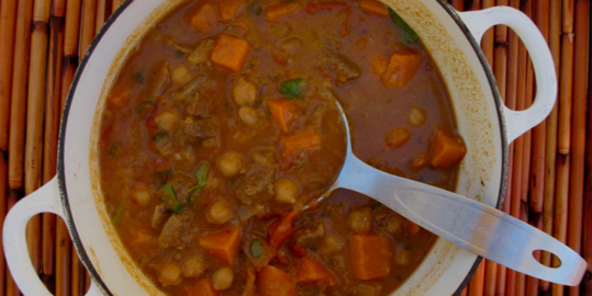 Make-Ahead Vegetarian Moroccan Stew