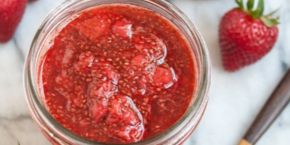 Strawberry Ginger Chia Jam