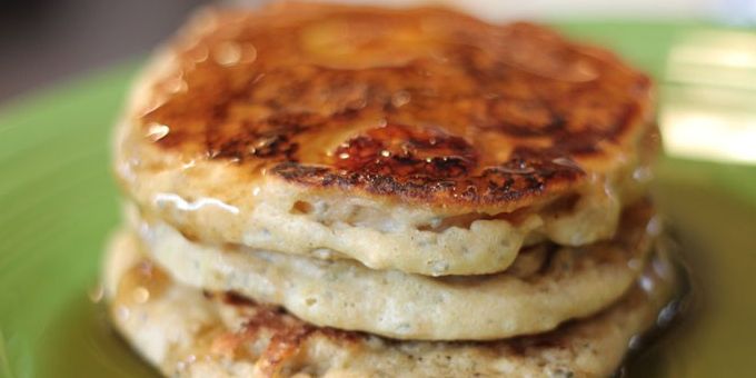 Banana and Chia Pancakes