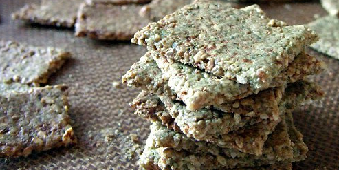 Pumpkin Seed Zucchini Crackers