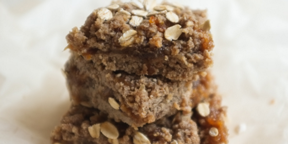 Raw Orange-Date Squares