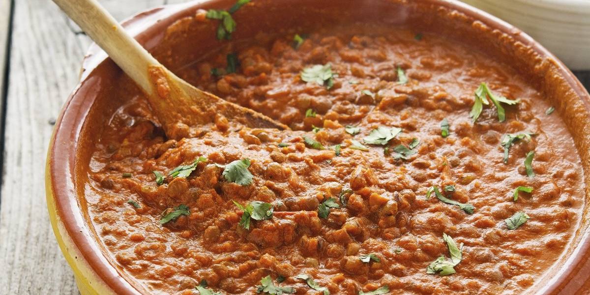 Easy Red Curry Lentils - Vegan