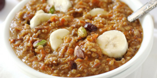 Crock Pot Overnight Oat & Carrot Porridge