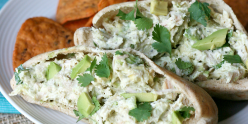 Healthy Avocado Chicken Salad