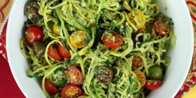 Pesto Veggie Noodles