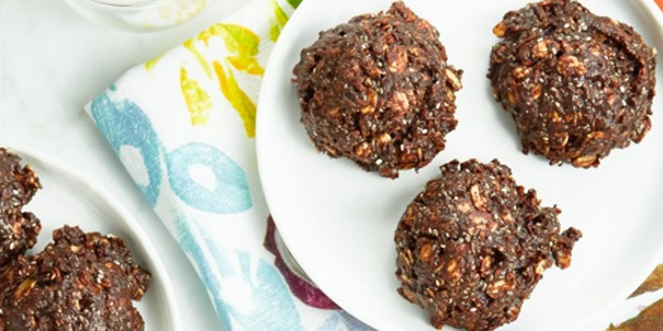 No-Bake Chocolate Fudge Cookies