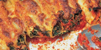 Awesome Spinach & Ricotta Cannelloni