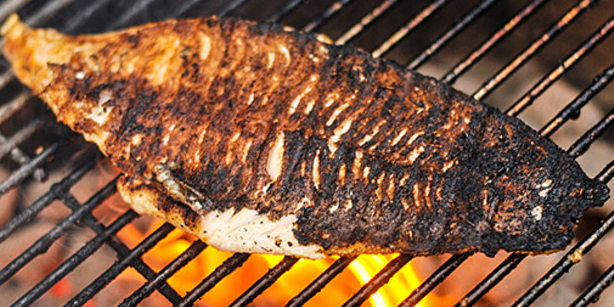 Blackened Catfish with Creole Sauce