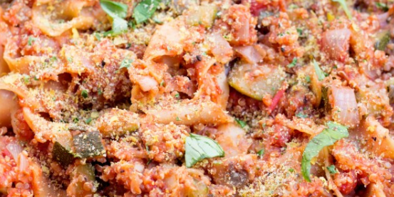 One Pot Quinoa Lasagna