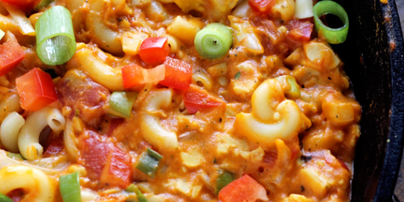 One Skillet Vegan Hamburger Helper