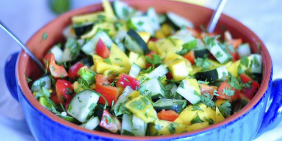 Sriracha Mango Salad