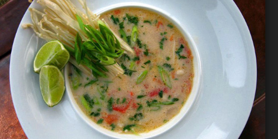 Thai Ginger Coconut Soup