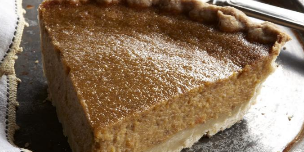 Sweet Potato Pie with Walnuts