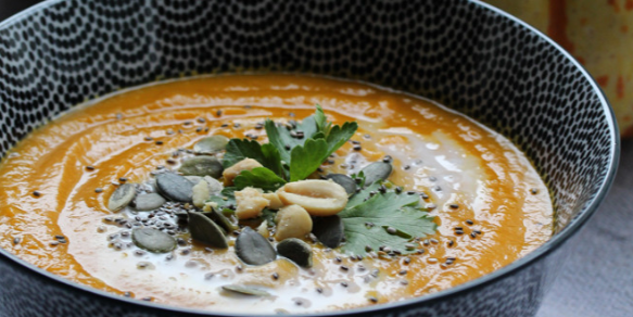 Sweet Potato & Coconut Milk Soup