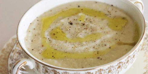 Cauliflower & Leek Soup