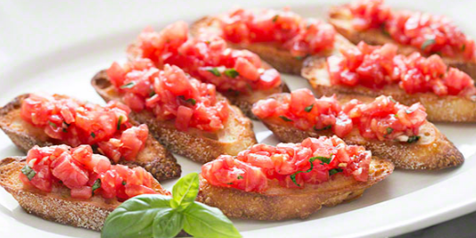 Outdoor Summer Bruschetta