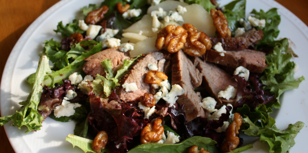 Steak Salad with Lemon Vinaigrette