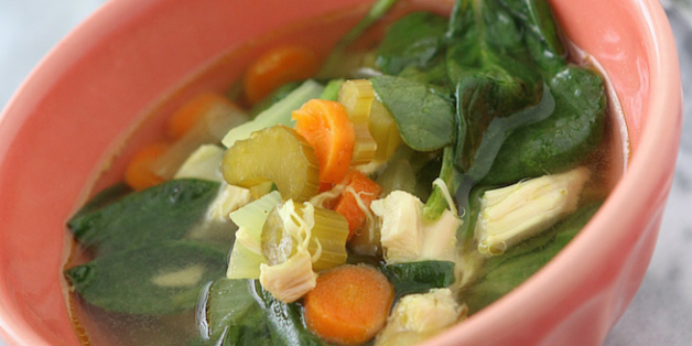 Ginger Chicken Detox Soup