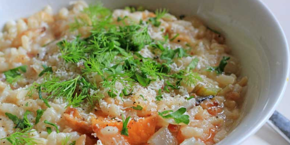 Pumpkin & Fennel Risotto